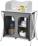 [en.casa] Campingk&uuml;che Tullinge Outdoor K&uuml;che Campingschrank faltbar 104,5 x...
