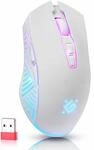 Defender&reg; Pandora Kabellose Gaming Maus - Ger&auml;uschlose Klicks - 5...