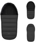 Kikka boo Fu&szlig;sack Urban f&uuml;r Kinderwagen Rei&szlig;verschluss Steppdesign...