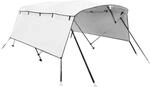 vidaXL 4 Bow Bimini Top mit Seitenteilen, Bootsverdeck mit Aluminiumrahmen,