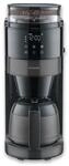 Severin Filter-Kaffeemaschine mit Thermokanne und Mahlwerk, 1L F&uuml;llmenge, bis zu 8