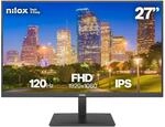 Nilox NXM27FHD1204 Monitor, 68,6 cm (27 Zoll), IPS, 120 Hz, HDMI FHD