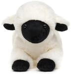 Uni-Toys - Lamm schwarz-wei&szlig;, liegend - 21 cm (L&auml;nge) - Pl&uuml;sch-Schaf -