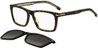 Sonnenbrillen Boss BOSS 1726/G/CS WITH CLIP ON BLACK HAVANA/TRANSPARENT BLACK/GREY