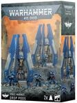 Games Workshop - Warhammer 40.000 - Space Marines: Drop Pods