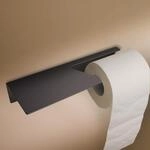 Designfabrik Hamburg Toilettenpapierhalter ohne Bohren | Klopapierhalter zum...
