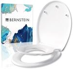 Bernstein Ovaler WC-Sitz mit Kindersitz-Toilettendeckel Klodeckel mit...