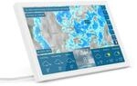 wetteronline home 4 WetterDisplay, WLAN-Wetterstation mit WetterRadar:...