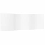 vidaXL Paravent Wei&szlig; Breite 600 cm H&ouml;he 165 cm Bambus