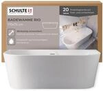 Schulte Badewanne Rio inkl. vormontierter Sch&uuml;rze, 170x75 cm, Komplett inkl.
