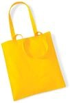 Westford Mill Unisex's WM101SUNF Wm101 Promo Bag for Life-Sunflower,...