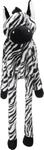 Hundespielzeug - Zira Zebra schwarz und wei&szlig; L - Pl&uuml;sch mit Quietscher - Spielzeug
