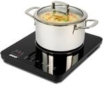 UNOLD Induktionskochplatte Ina &ndash; 2.000 W Power, 10 Leistungsstufen &...