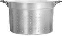 Pentole Agnelli Nudelsieb Zylindrische f&uuml;r Kochtopf, aus Aluminium, mit 2 Griffen