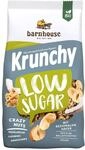 Barnhouse Krunchy Low Sugar Crazy Nuts, zuckerarmes Bio Hafer-Knusperm&uuml;sli aus