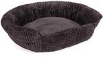 Wallace & Jones | Hundebett Cordo - Breitcord-Obermaterial samtweich - schwarz...