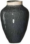 Ritzenhoff & Breker Lucca Vase, 31 cm, Grau Handgefertigtes Unikat aus Steingut,