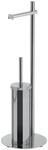 Gedy Circe Columna Toilettenpapierhalter & Toilettenb&uuml;rstenhalter Chrom