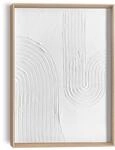 REINDERS Relief Wandbild, Scharf, Wohnzimmer, Poster, Wanddeko, Room Decor, MDF,