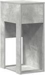 vidaXL Computerschrank mit Schublade Betongrau 30x44x74 cm