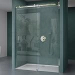 Mai & Mai Duscht&uuml;r Nischent&uuml;r dusche Duschkabine Schiebet&uuml;r 125x195cm