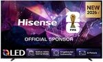 Hisense 100E7DS PRO Fernseher 100 Zoll, 4K UHD QLED, Smart TV, Hi-Concerto, 144Hz