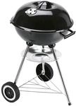 LANDMANN Kleiner Holzkohle-Kugelgrill | Grillfl&auml;che ca. &Oslash; 41 cm | ca. 15 cm hoher