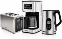 Hagenuk Digitales Fr&uuml;hst&uuml;cksset Edelstahl &ndash; Toaster 850W,...