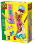 SES Creative 01218 Gips Gie&szlig;en Bastelset Katze, Tier-Bastelset f&uuml;r Kinder, Diverse