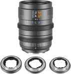 SIRUI VP-1 Vision Prime 1 T1.4 Vollformat-Cine-Objektivset, 35mm Kinoobjektiv...