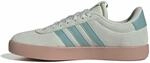 adidas Damen Vl Court 3.0 Shoes, Linen Green/Mint ton/Gold met., 39 1/3 EU