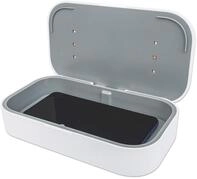 Manhattan 425384 UV-Desinfektionsbox f&uuml;r Telefon, wei&szlig;