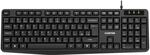 CANYON Keyboard KB-1, Kabelgebunden Spritzwassergesch&uuml;tzt, USB-A-Anschluss