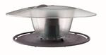 ProsperPlast BirdyFeed Round Entenfutterstation aus Kunststoff in Steingrau 29,4 (L)