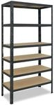 shelfplaza Home 200x50x30cm Schwerlastregal anthrazit mit 6 B&ouml;den x 145kg