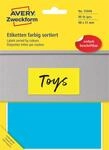 AVERY Zweckform Art. 51046 Bunte Etiketten, selbstklebend (90 farbige Aufkleber,