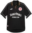 PUMA FC St. Pauli Retro Trikot schwarzweiss, S Herren