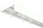 SN Deco - Vorhangschiene SH Set 2-l&auml;ufig, Gardinenschiene, vorgebohrt, m....
