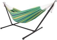 Spetebo Outdoor Doppel H&auml;ngematte mit Gestell - 285x120x110 cm -...