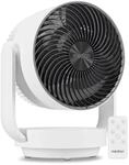 MEDION Tischventilator sehr leise P20 DF, 26 Dezibel, mit Fernbedienung,...