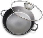 ELO Servierpfanne Alucast 24 cm, rund, Aluguss - antihaft, Induktion