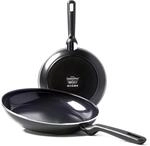 GreenPan Memphis Bratpfannen-Set (24 cm und 28 cm), gesunde keramische