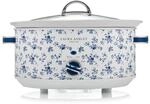Laura Ashley Schongarer Slowcooker 6,5L von VQ China Rose Print