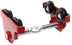 Wiltec Laufkatze bis 1000 kg, 55-210 mm Flanschbreite, Handfahrwerk f&uuml;r Kran,