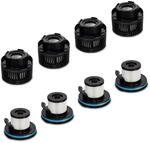 MEDION Zubeh&ouml;r Ersatz f&uuml;r Akku Stabstaubsauger P350 W & P400 W (4X...