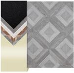 Primaflor PVC Boden Oakland | 200x300 cm | Versailles Eiche Grau | 2,00 m Breite | CV