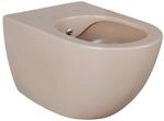 Creavit RimOff H&auml;nge WC, Wand WC sp&uuml;lrandloser Tiefsp&uuml;ler, mit...