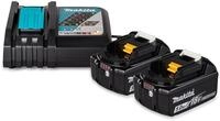 Netzteil-Set LXT 18 V (DC18RC + 2 BL1850B + Karton)