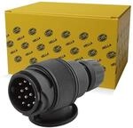 HELLA Anh&auml;ngerstecker 13 Polig 12V Schraubkontakt ISO: 11446 - ohne Kappe f&uuml;r PKW