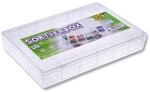 Bringmann Sortierbox transparent. 18 x 26.5 x 4 cm